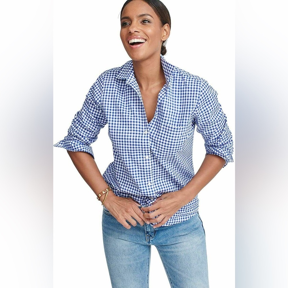 Untuckit Belleza Buffalo Plaid Button Up